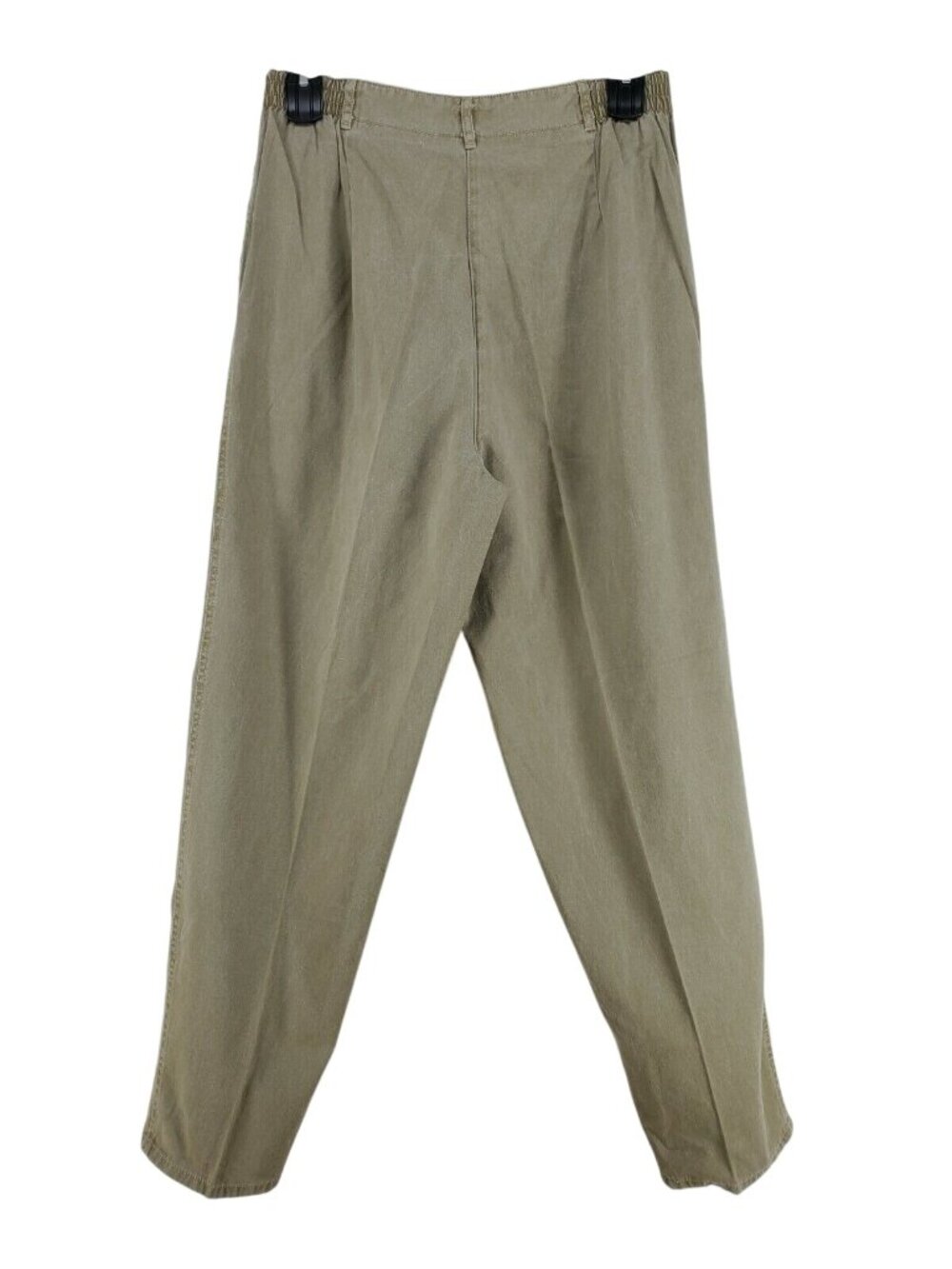 Woolrich Pants Womens Size 16 Regular Tan Pleated Front Taper Leg - Picture 3 of 6